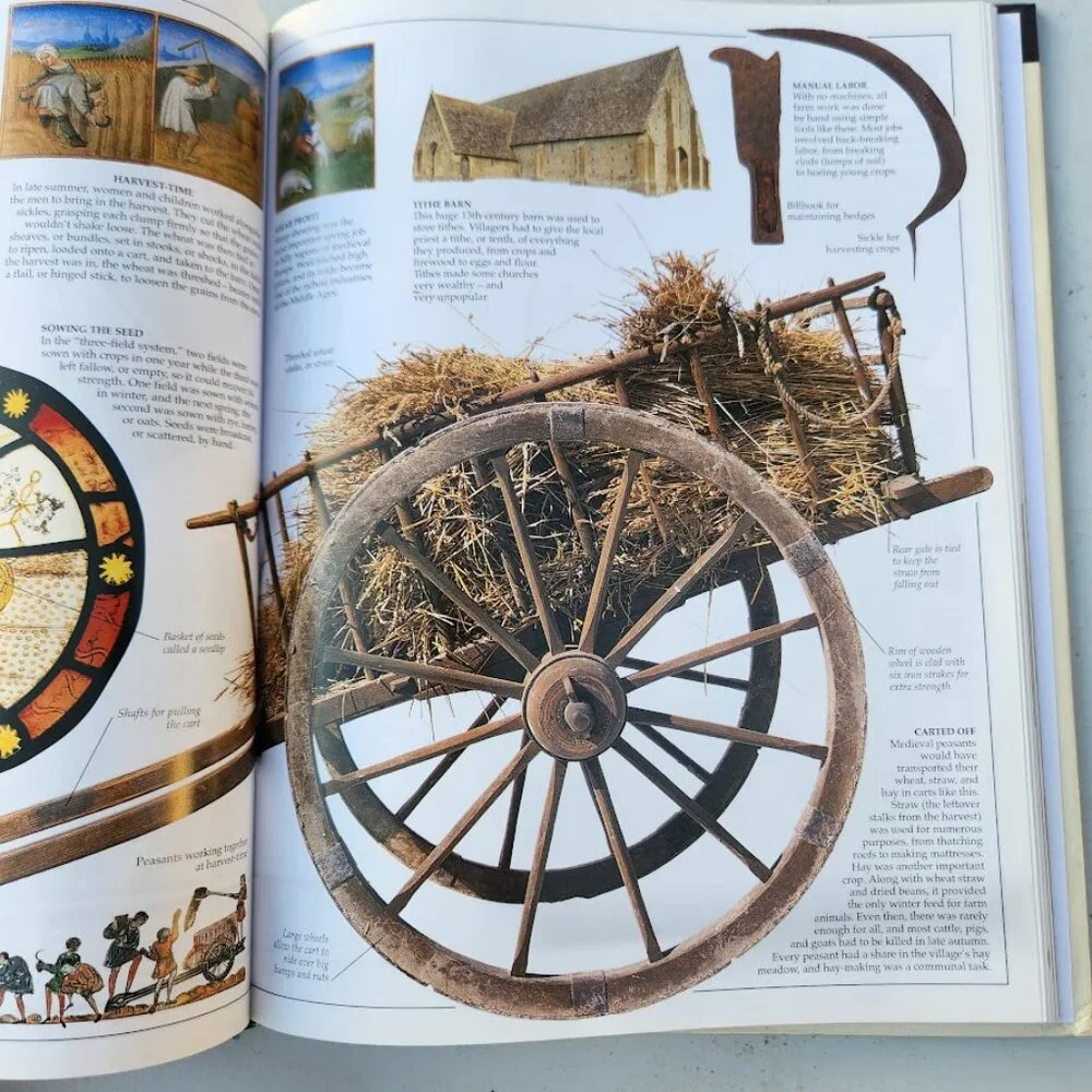 DK Eyewitness Books Medieval Life Discover Medieval Europe Hardcover Book 978075